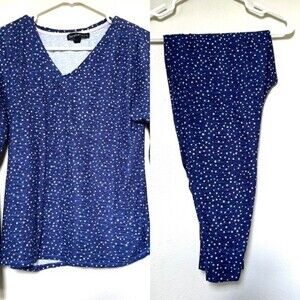 Derek Heart sleepwear Pajamas Set Womens Size M - Polyester/Spandex
